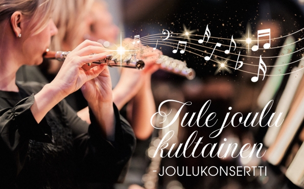 Lähikuvassa poikkihuilua soittava nainen.